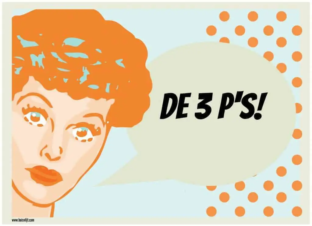de 3 p's