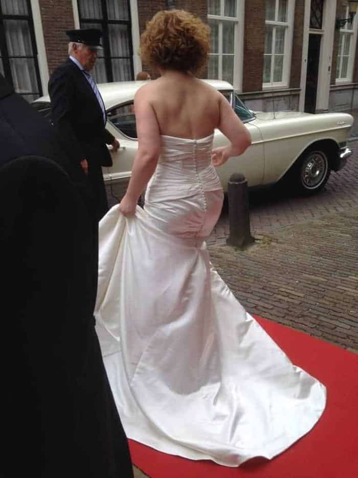 Foto's van de bruiloft van mijn zus 2 trouwjurk