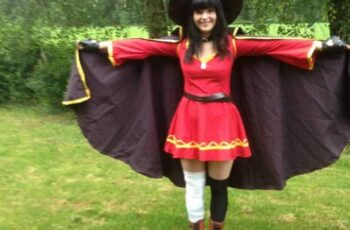 Anime con: mijn dochter ging als Megumin van konosuba