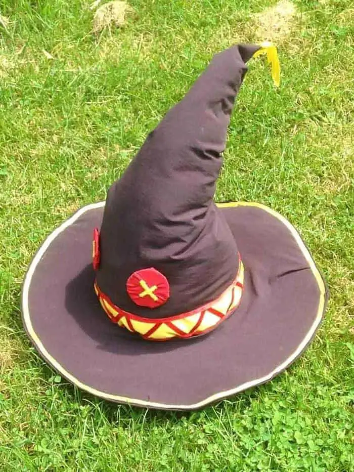 Anime con: mijn dochter ging als Megumin van konosuba 4 hoed