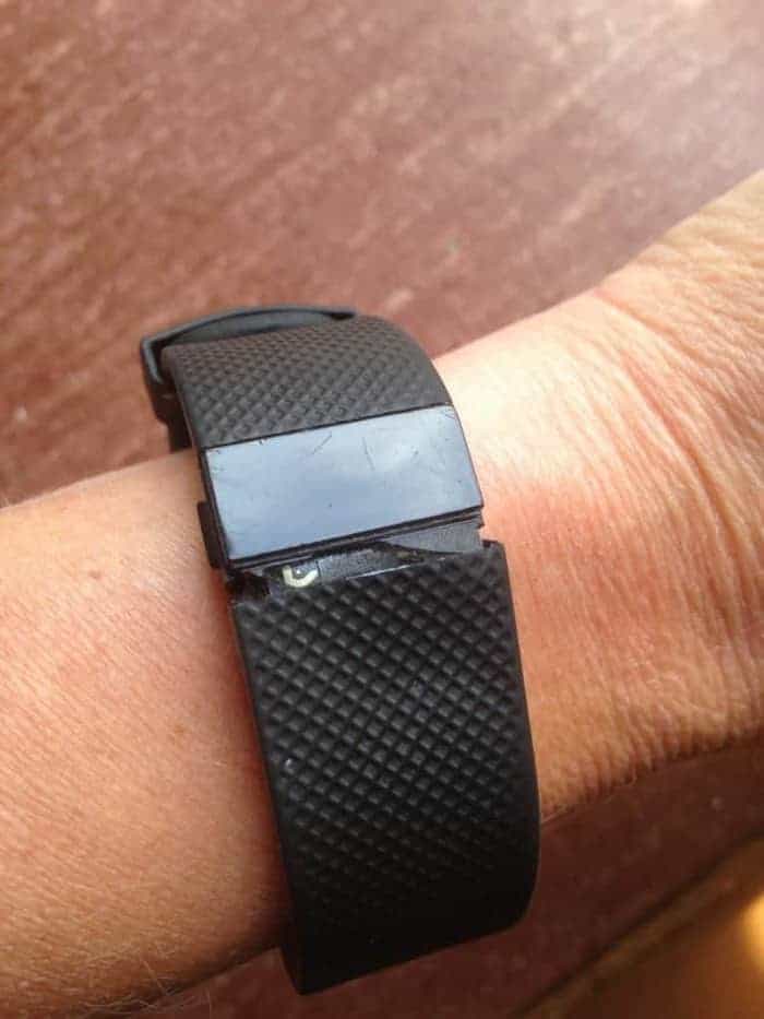 fitbit bandje kapot