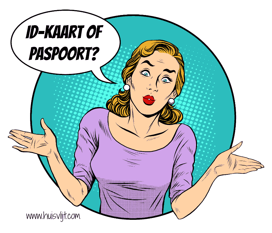 id-kaart of paspoort