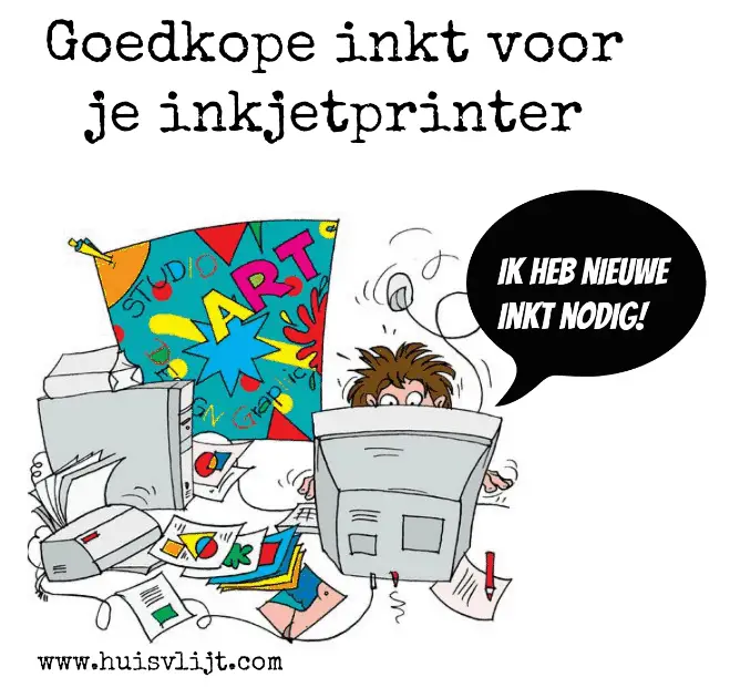 Goedkope inkt voor je inkjetprinter