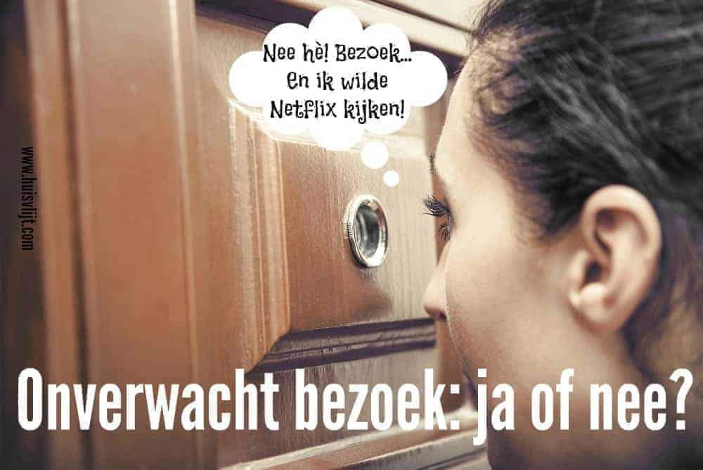 onverwacht bezoek
