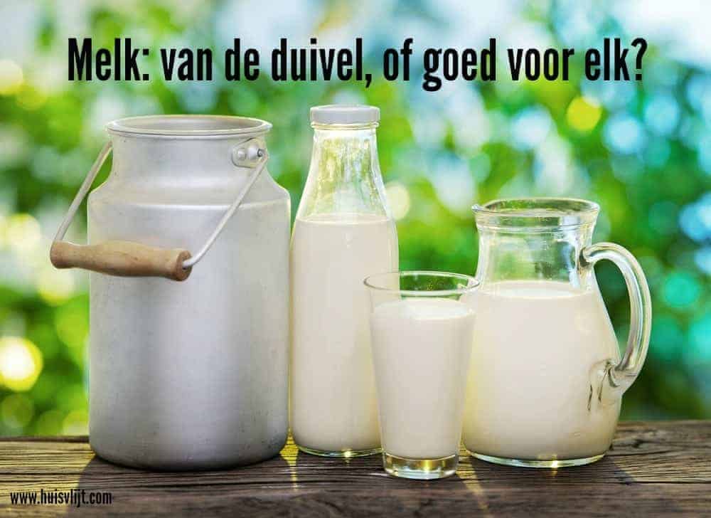 Melk is van de duivel?!