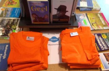 Gratis shirts bij de bibliotheek
