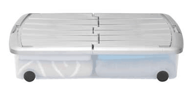 Opbergboxen met wieltjes voor onder je bed 2 opbergbox