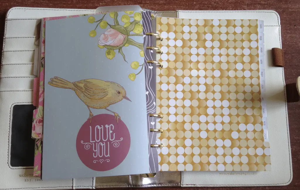 Mooier alternatief voor de Filofax: Webster's planner 8 webster's agenda