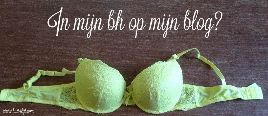 In bh op je blog?