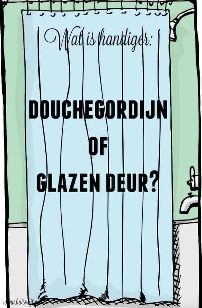 Wat is beter: douchegordijn of glazen deur?