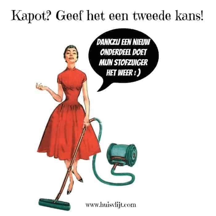 Kapot? Geef het een tweede kans!