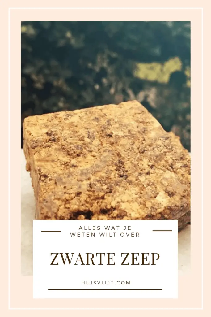 zwarte zeep