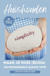 huishouden organiseren