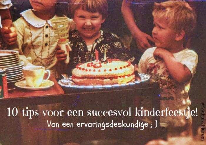 Van patattafel tot tafelkleden kinderfeestje: 10 tips van een ervaringsdeskundige