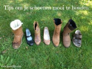 schoenen mooi houden