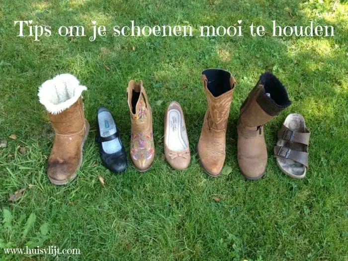 Tips om je schoenen mooi te houden