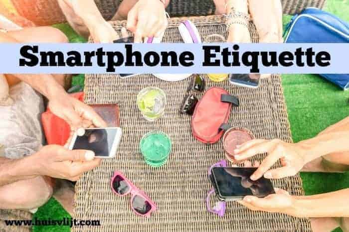 Smartphone etiquette: 12 leefregels
