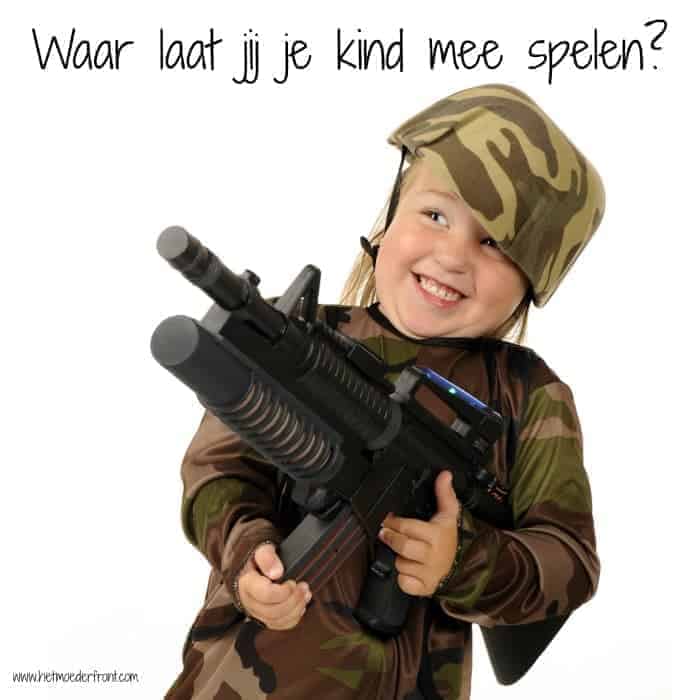 Mag jouw kind met speelgoed wapens spelen?