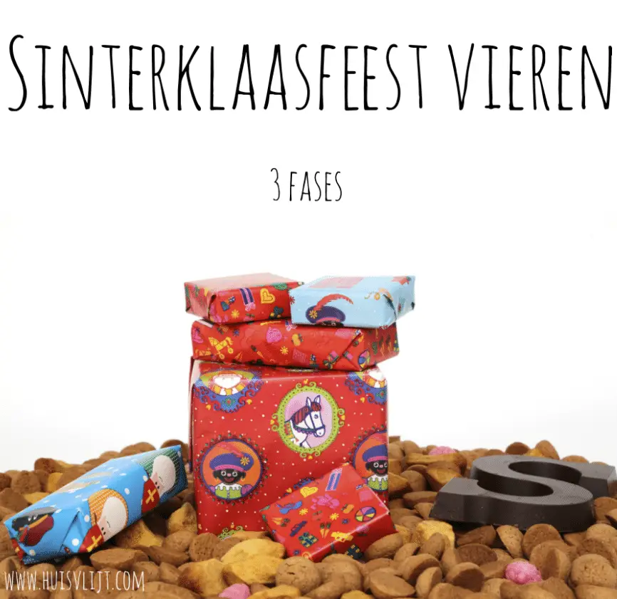 Sinterklaasfeest vieren: 3 fases