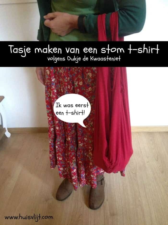 Tasje maken van een t-shirt