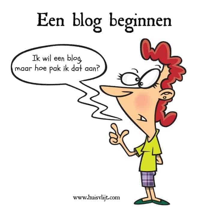 blog beginnen