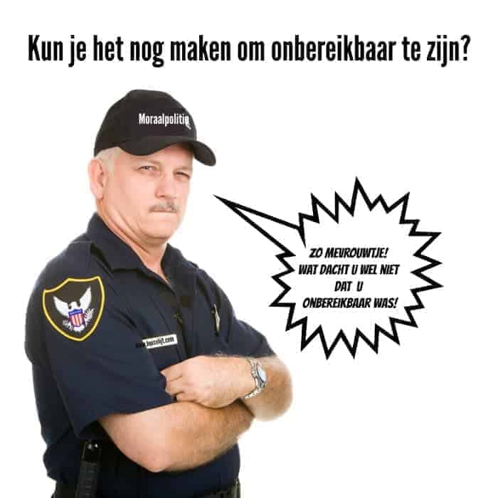 Kun je het nog maken om onbereikbaar te zijn?