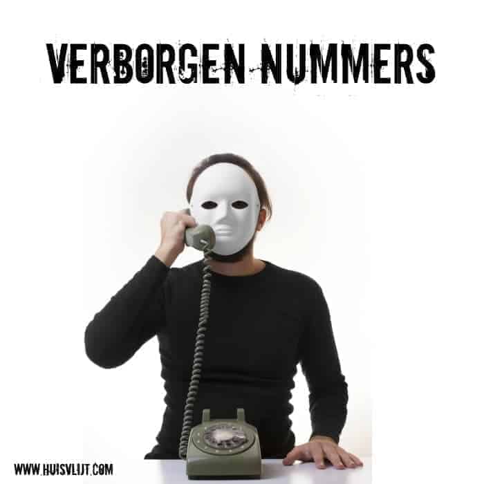 verborgen nummer