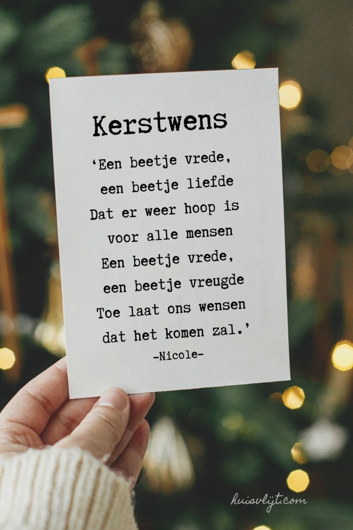 kerstwens