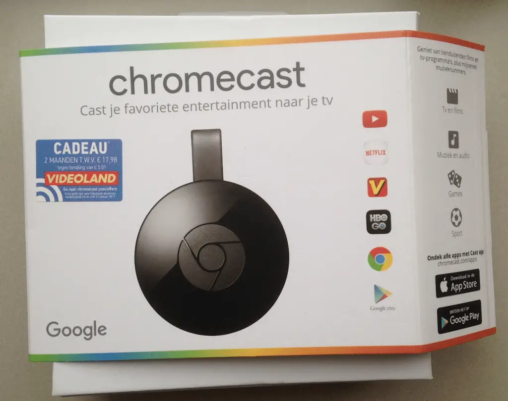 Tv kijken met chromecast