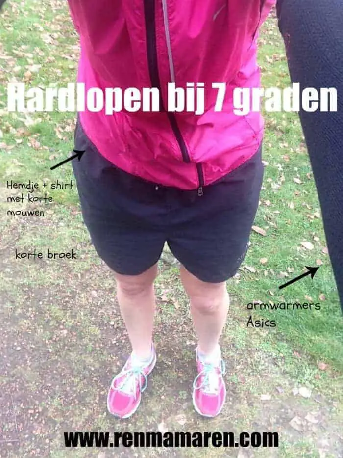 Hardlopen in korte broek