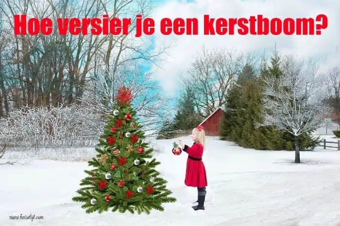 kerstboom versieren