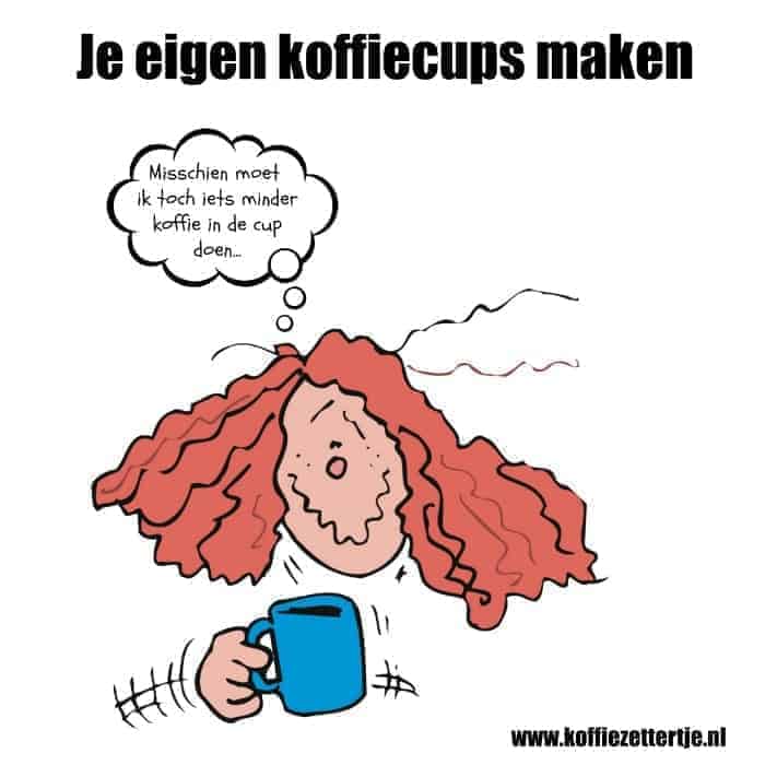 Zelf koffiecups maken