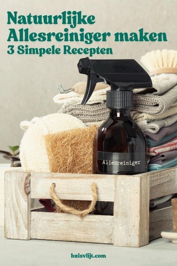 natuurlijke allesreiniger zelf maken