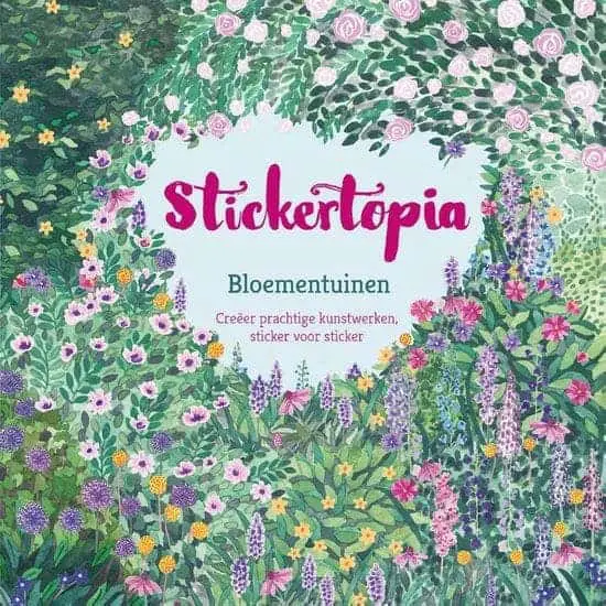 stickertopia stickerboek volwassenen