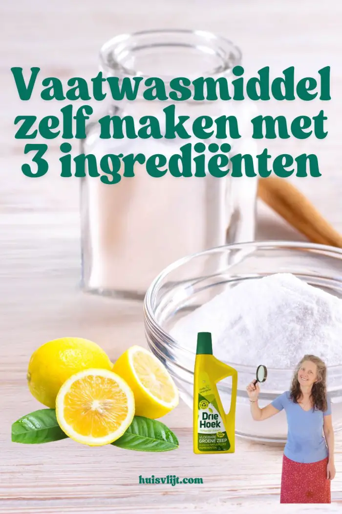 vaatwasmiddel zelf maken