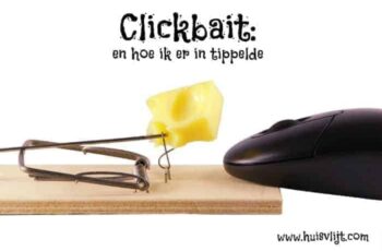Clickbait, en hoe ik er in tippelde