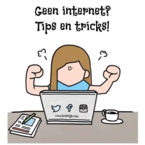 geen internet