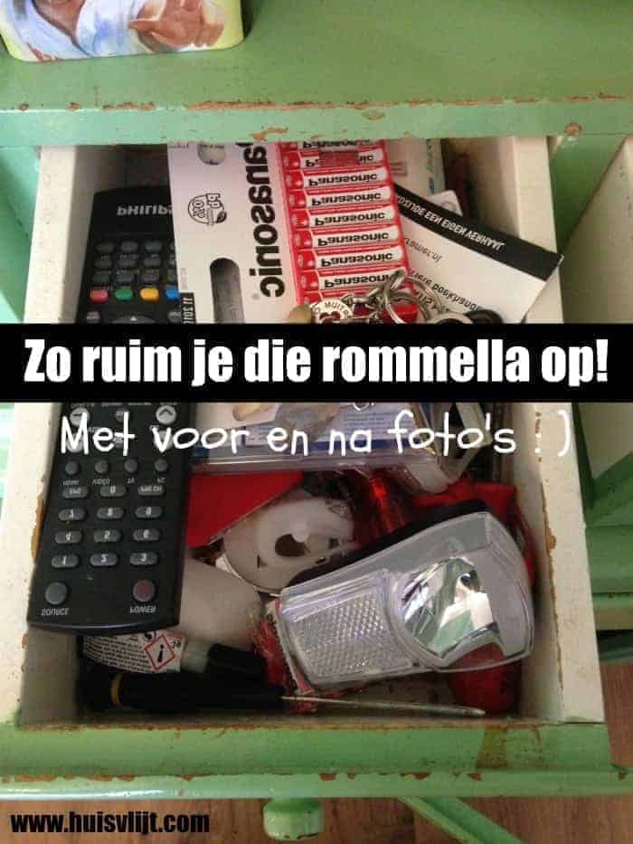 Zo ruim je die rommelige keukenla op: met foto's!