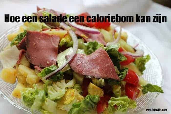 Hoe een salade een caloriebom kan zijn