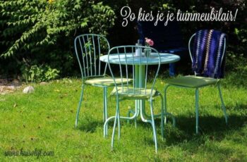 Zo kies je je tuinmeubilair!