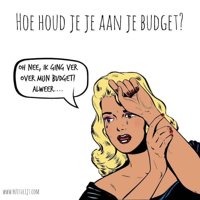 Hoe houd je je aan je budget?