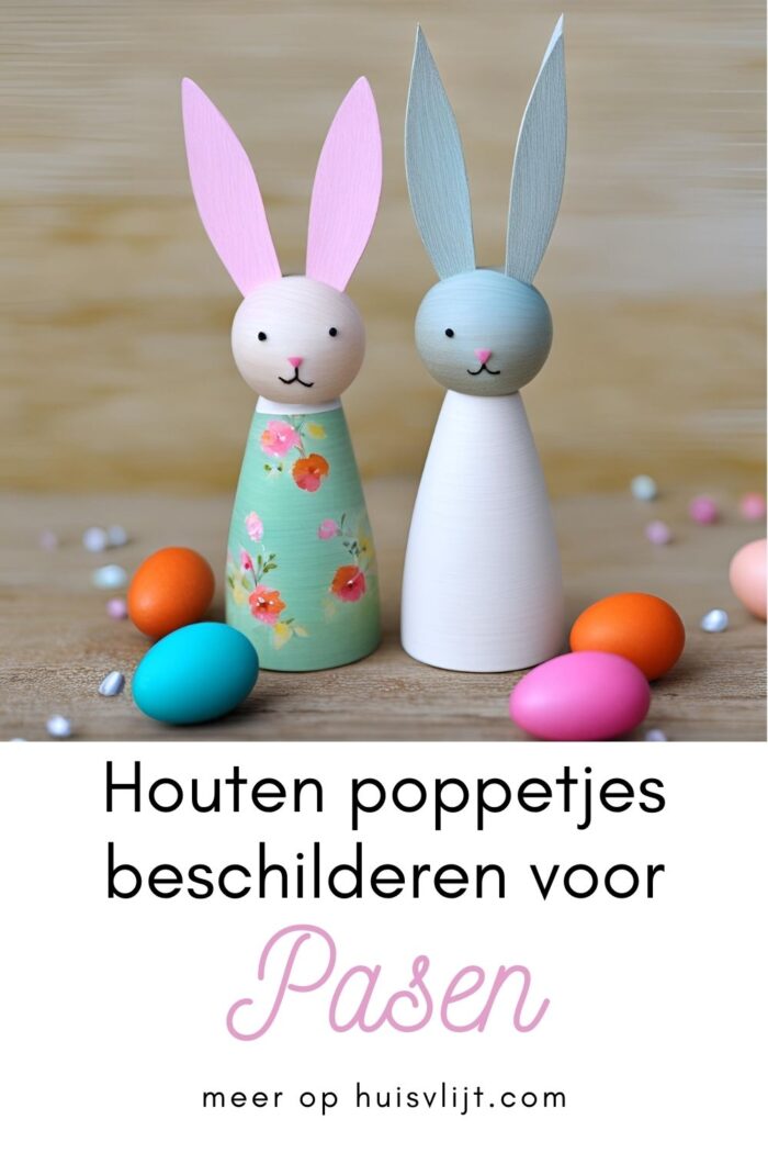 Pasen activiteiten: paasbrunch en meer! 6 houten poppetjes beschilderen voor pasen