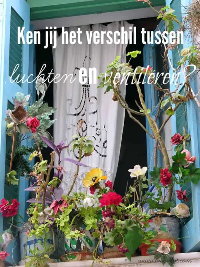 Ventileren versus luchten 1 luchten