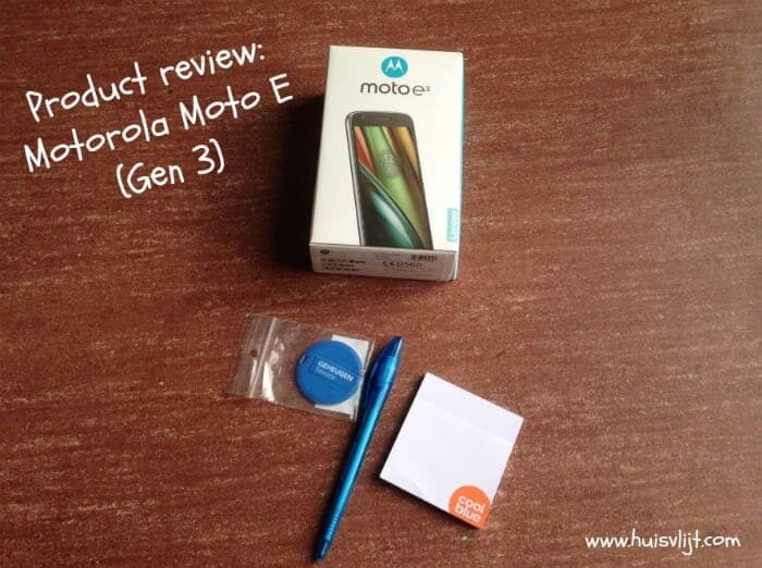 Motorola Moto E (Gen 3): wat vind ik er van?