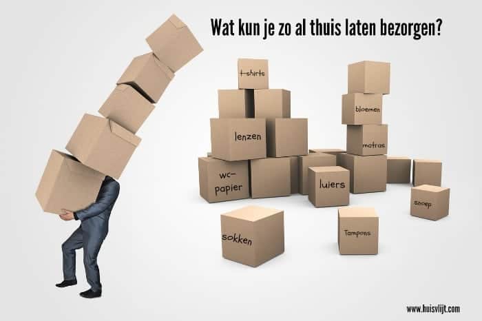 Wat kun je allemaal laten bezorgen?