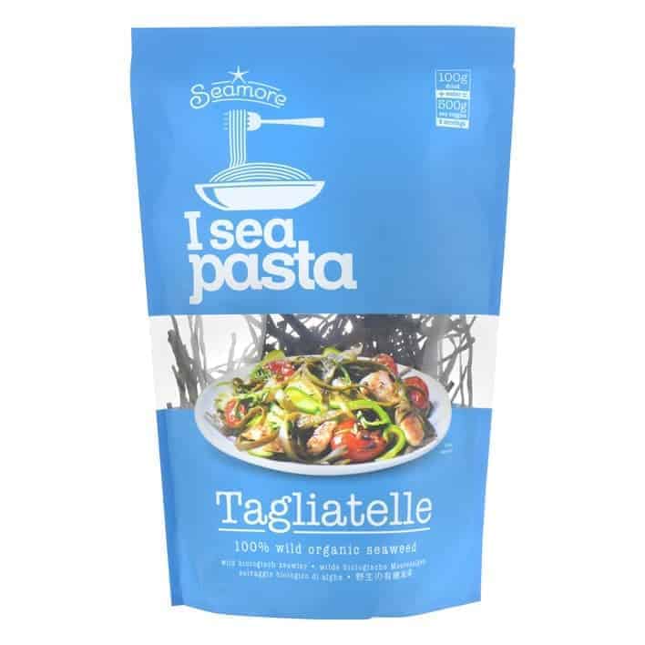 8 Nieuwe gezonde producten 3 zeewier tagliatella