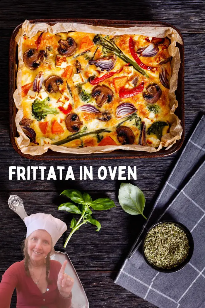 frittata in oven