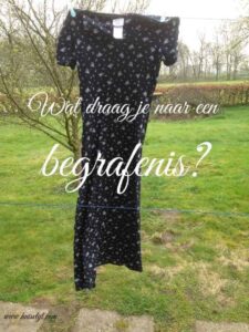 begrafenis kleding