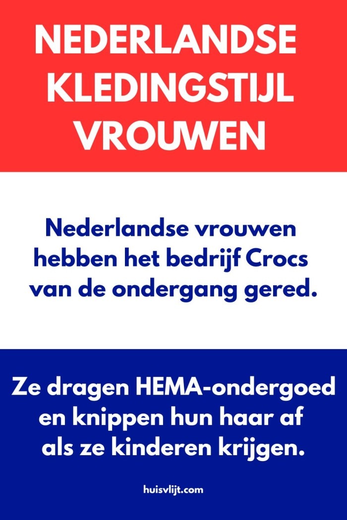 nederlandse kledingstijl