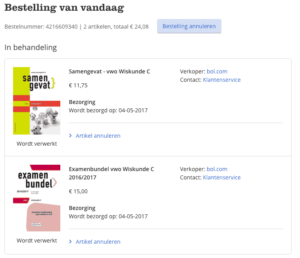eindexamenbundel wiskunde